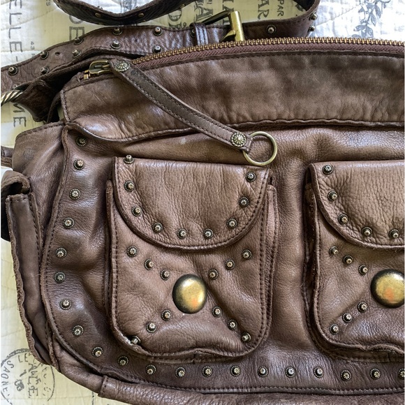 Linea Pelle Studded Hobo Bag - Picture 3 of 7